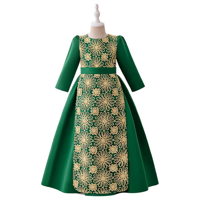 D' Daniela - Fathima Jalabiya Abaya With Sleeves - Green