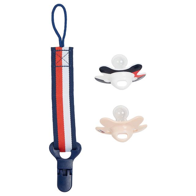 Tommy Hilfiger - Baby Dummy w/ Clip - 2pcs