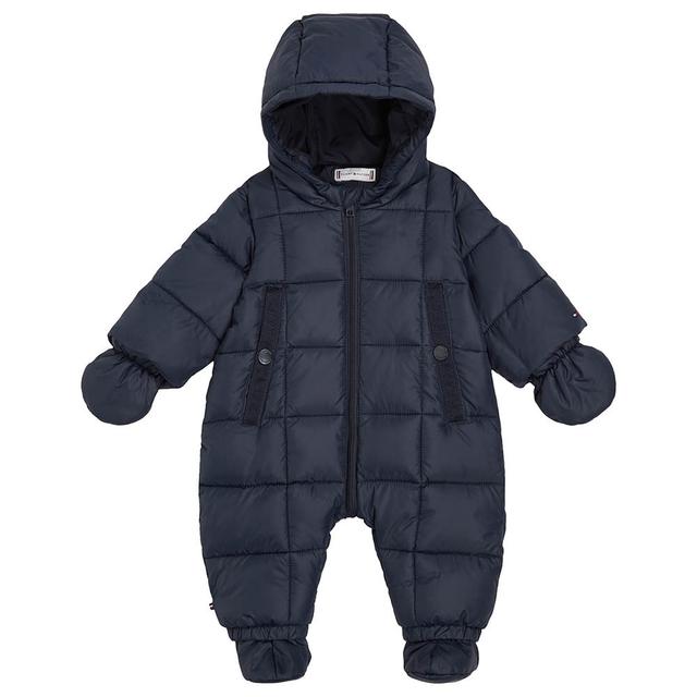 Tommy Hilfiger - Baby Monotype Tape Ski Suit - Blue