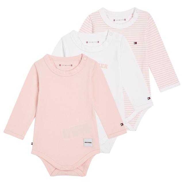 Tommy Hilfiger - 3pc-Set - Baby's Striped Bodysuit - Multi