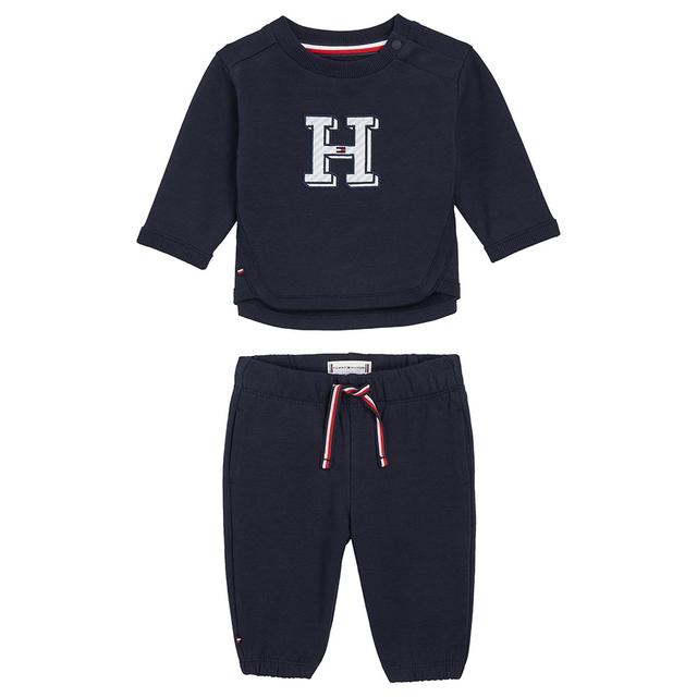 Tommy Hilfiger - 2pc-Set - Baby Ithaca H Sweat Top And Pant - Blue