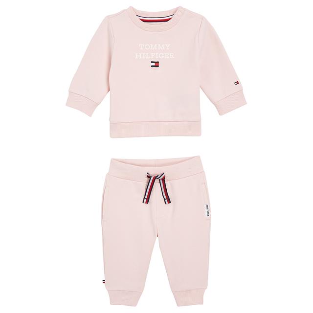 Tommy Hilfiger - 2pc-Set - Baby TH Logo Print Set - Pink