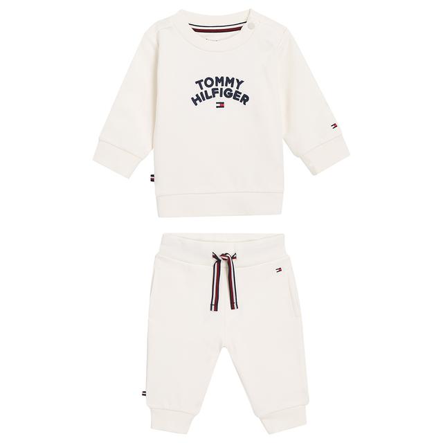 Tommy Hilfiger - 2pc-Set - Baby Hilfiger Flag Tracksuit - White