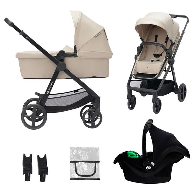 Kinderkraft - Newly Multifunctional Travel System - Sand Beige