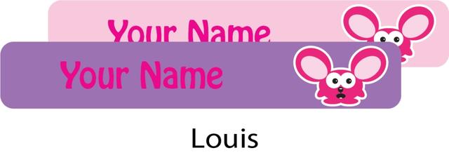 Ladybug - School Labels Louis - Pack of 131