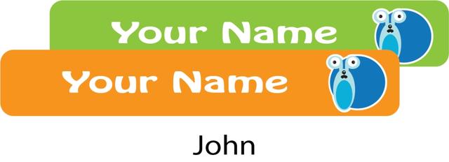 Ladybug - Nursery Labels John - Pack of 90