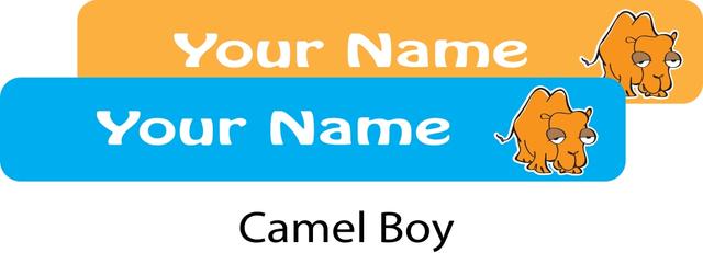 Ladybug - Nursery Labels Camel Boy - Pack of 90