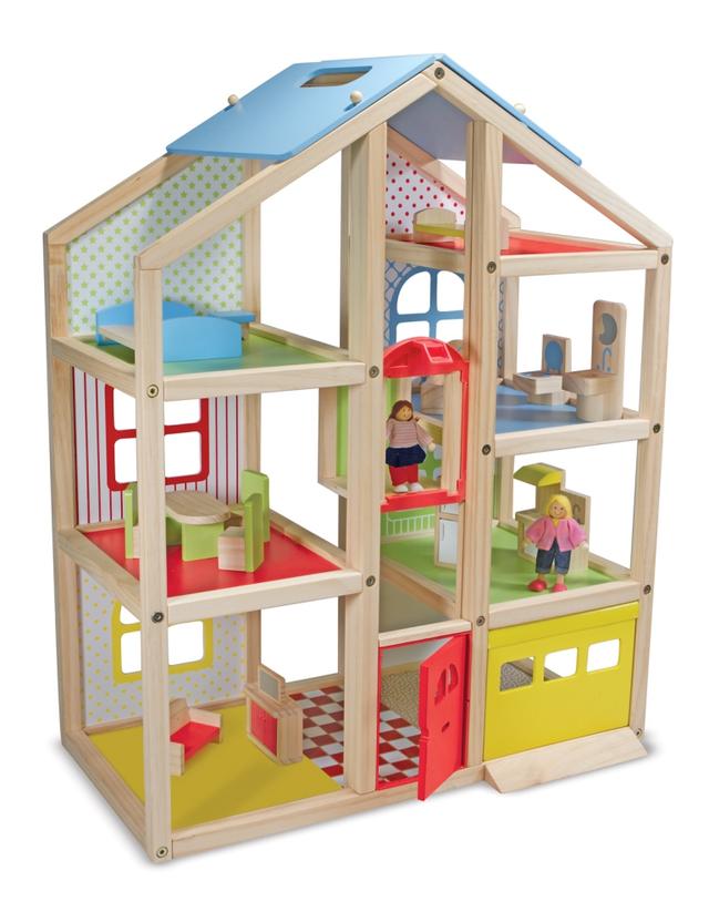 Melissa & Doug Hi-Rise Dollhouse