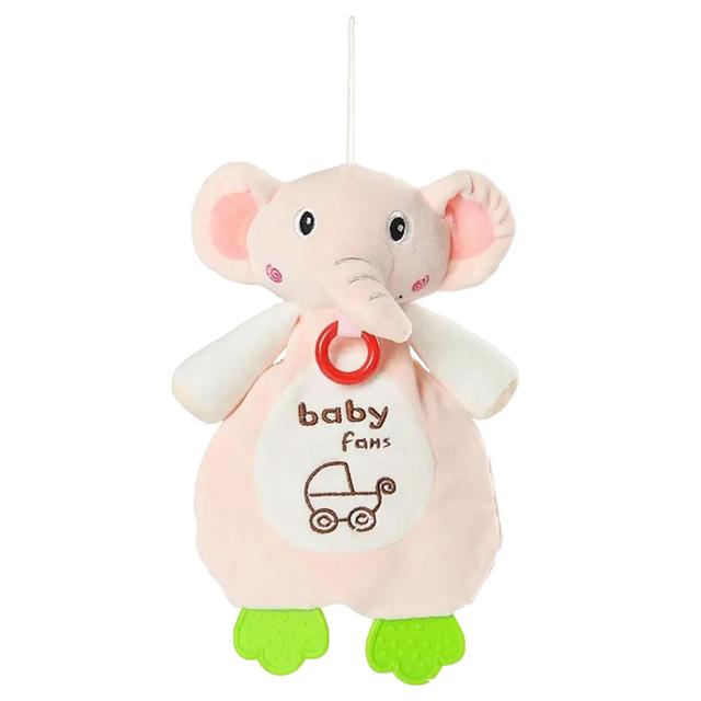 Little Angel - Baby Stroller Plush Hanging Mobile Rattle Toy - Elephant - Pink