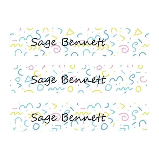 Ladybug Labels - Personalized Waterproof Large Labels - Simply Confetti - 30pcs