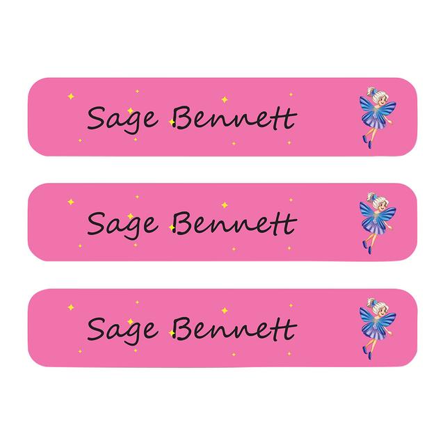 Ladybug Labels - Personalized Waterproof Labels - Little Fairy - 111pcs