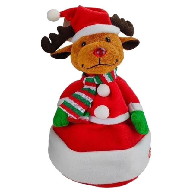 Brain Giggles - Led Christmas Musical Reindeer w/ Hat