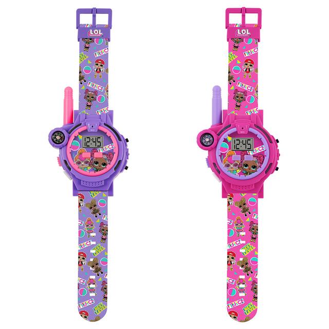 Disney - Lol Surprise Walkie-Talkie Watches - 2 Pcs - Pink/Purple