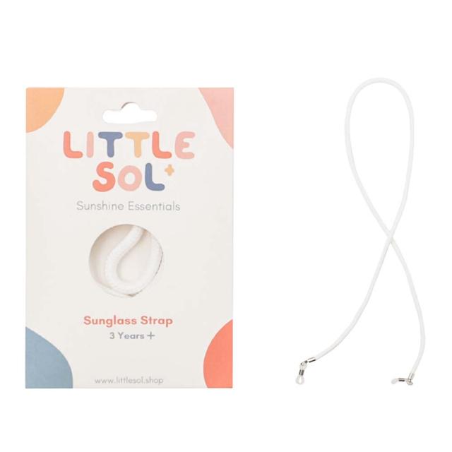 Little Sol+ - Sunglass Strap - Frost White