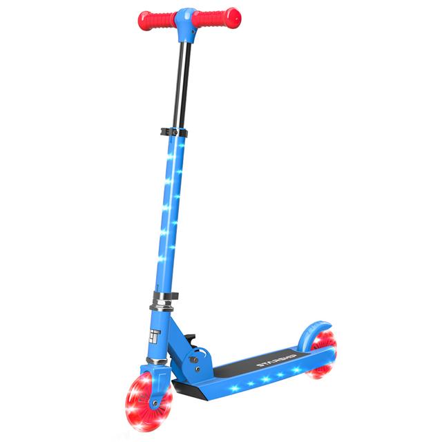 Spartan - Lit Starship LED Light-Up Kick Scooter - Marina Blue