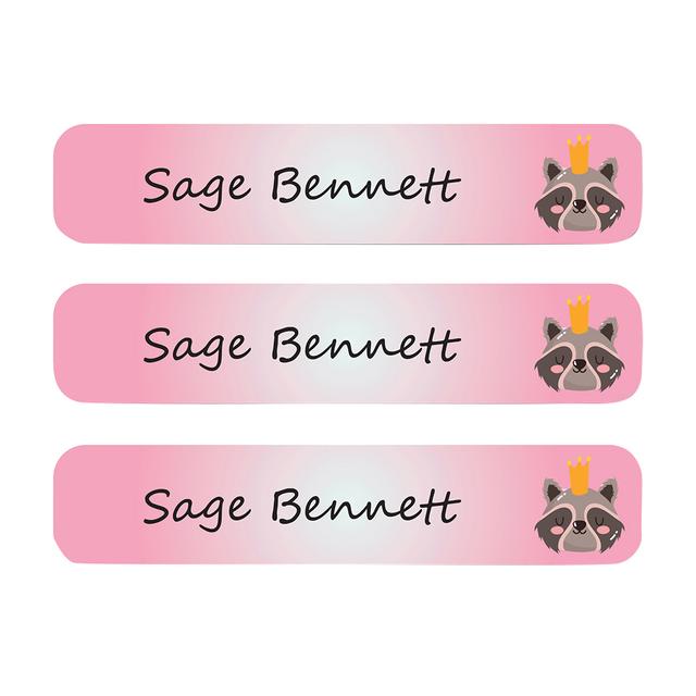 Ladybug Labels - Personalized Iron On Labels - Bee And Bear - 50pcs