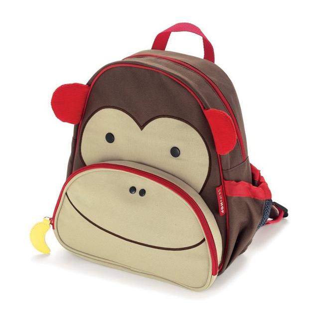 SkipHop Zoo Backpack, Monkey - 12.5 Inch