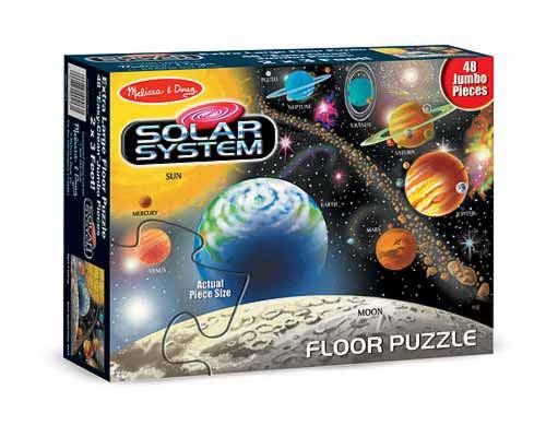 Melissa & Doug Solar System Floor - 48pcs