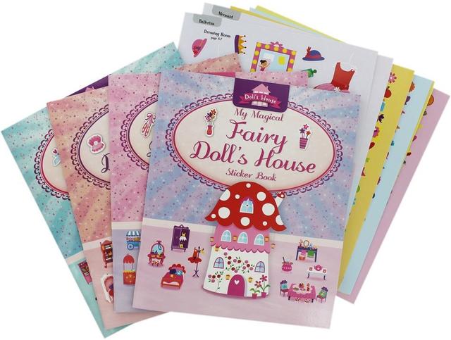 Igloo Books - My Pretty Doll's House Sticker & Activity Pack