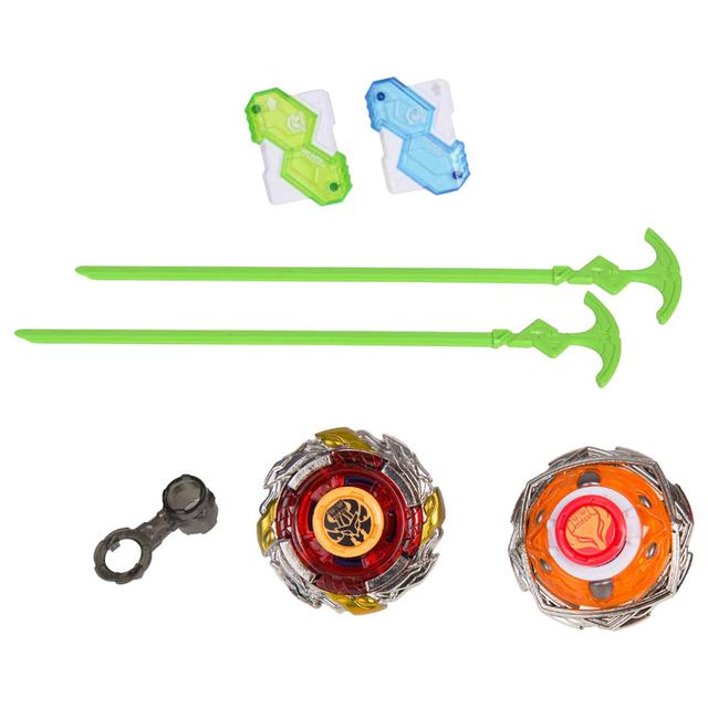 Infinity Nado - Split Series Launcher Set -  Kaleido Fox & Basaltic Sword - 7 Pcs