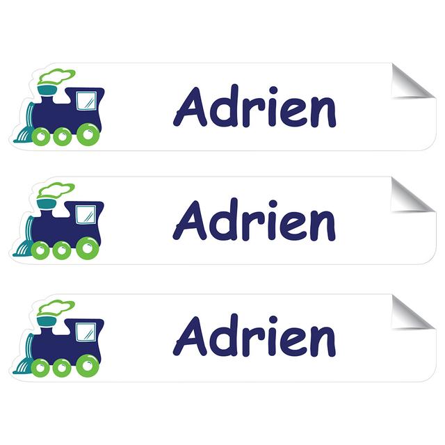 Mylabels - Personalized Labels - Train Engine - Pack of 30 - Large