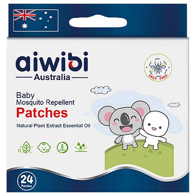 Aiwibi - Baby Mosquito Repellent - 24 Patches