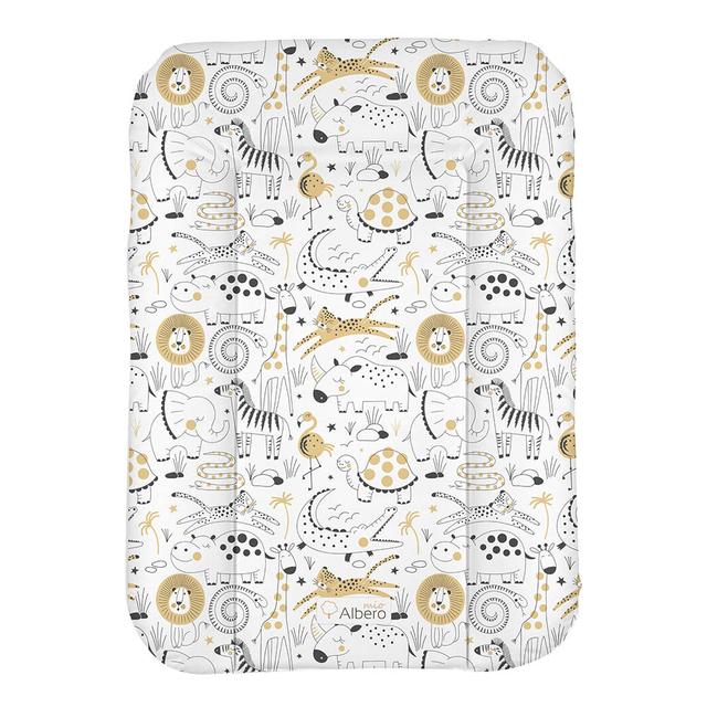 Albero Mio - Flat Soft Changing Mat - Zoo Friends