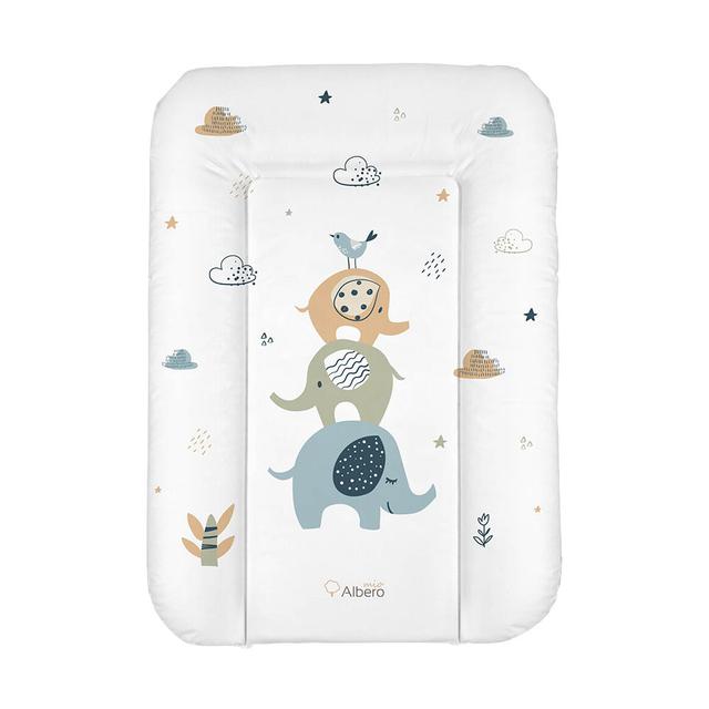 Albero Mio - Flat Soft Changing Mat - Elephants