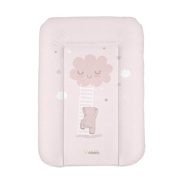 Albero Mio - Flat Soft Changing Mat - Walk In The Clouds - Pink