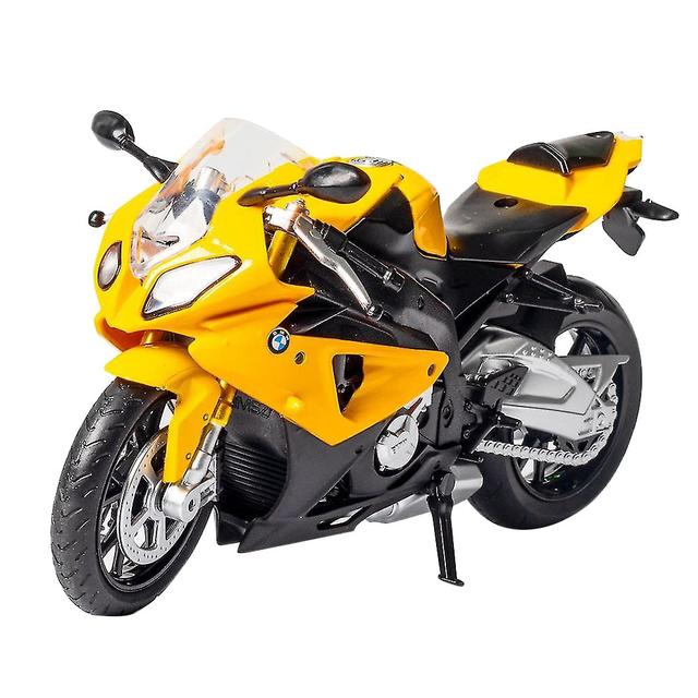 Msz - 1/12 BMW S1000Rr Bike Die-Cast Replica - Yellow