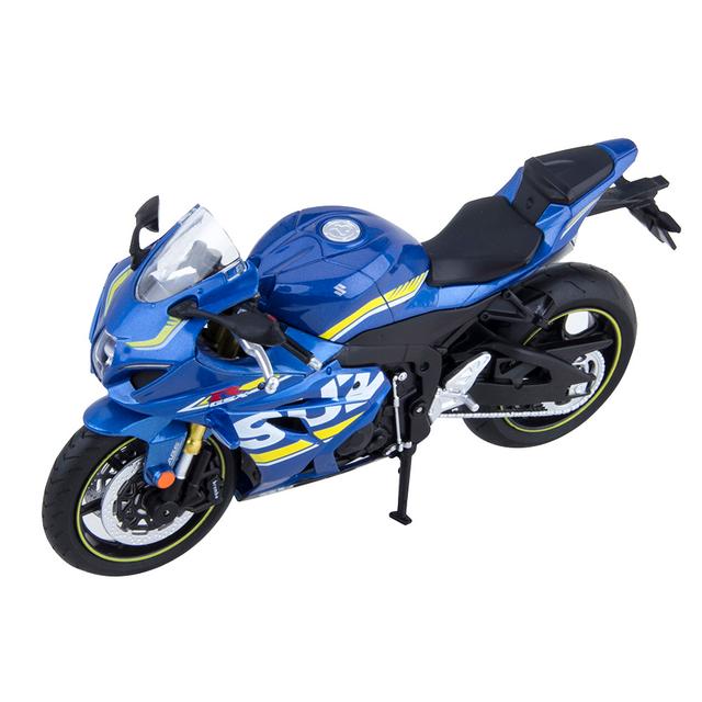 Msz - 1/12 Suzuki Gsx-R1000 Bike Die-Cast Replica - Blue