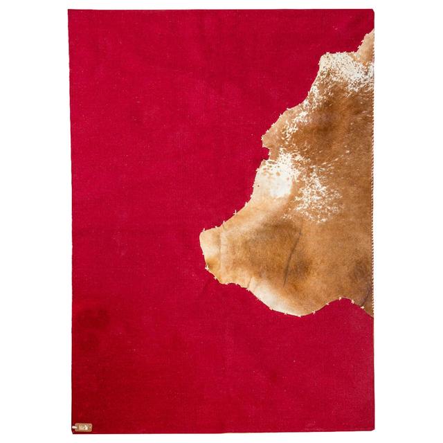 Aiida - Roma Leather Rug - Red