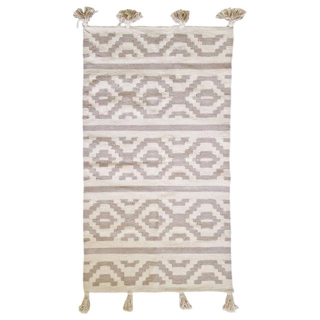 Aiida - Mushroom Sunoon Rug - Beige - Medium