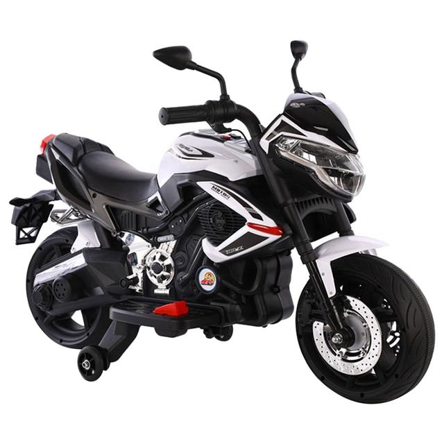 Myts - Two Wheeler Kids Rideon Motorcycle - White