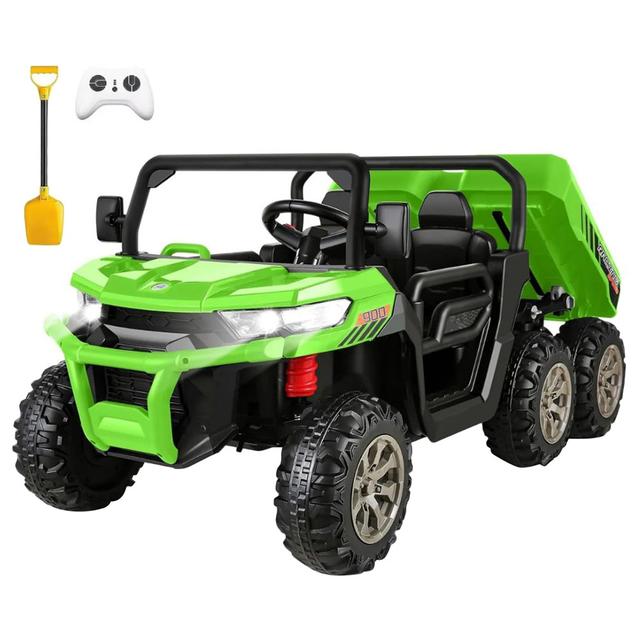 Myts - Power Pickup Adventure Ride On Truck With 6 Wheels - Green 