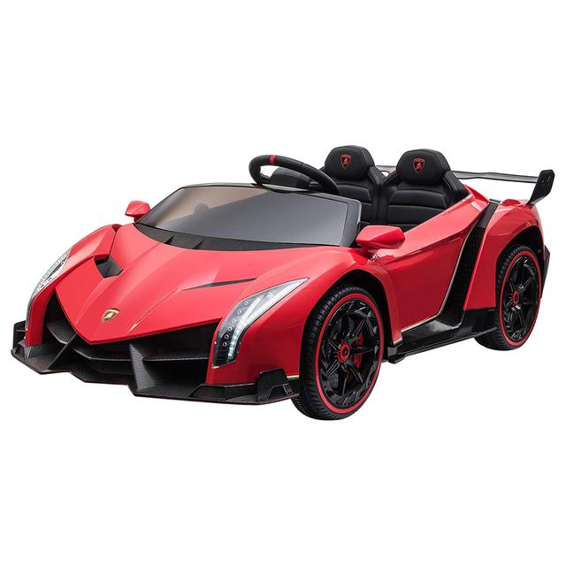 Myts - 12V Lamborghini Veneno 2 Seater Ride On Car - Red