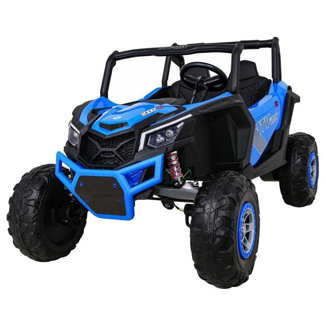 Myts - 12V UTV SXS Kids Turbo Buggy w/ Suspension - Blue