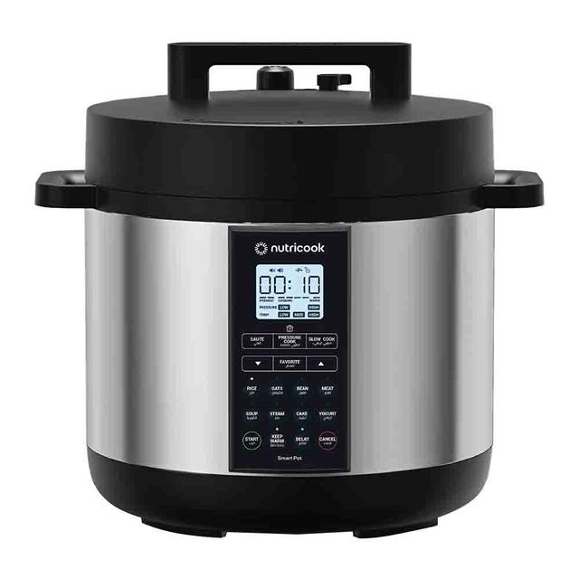 Nutricook - Prime Smart Pot 2 1200W 8L - Brushed Stainless Steel