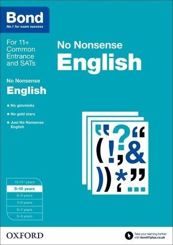 Bond No Nonsense English 9-10 Years