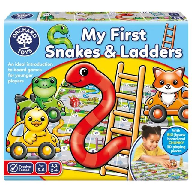 Orchard Toys - My First Snakes & Ladders Board Game