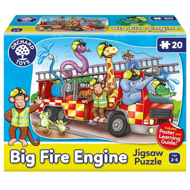 Orchard Toys - Big Fire Engine Jigsaw Puzzle - 20pcs