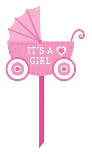 Baby Girl Generic Yard Sign