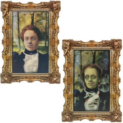 Scary Ghoul Lenticular Portrait