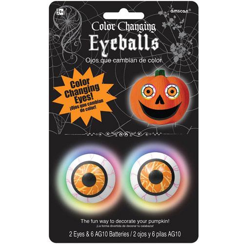 Light Color Changing Eyeballs Pumpkin