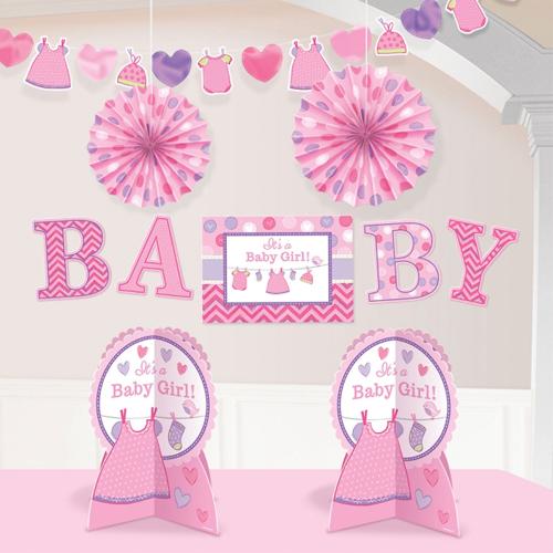 Shower With Love Girl Room Decorating Kit