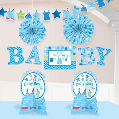 Shower With Love Boy Room Decorating Kit