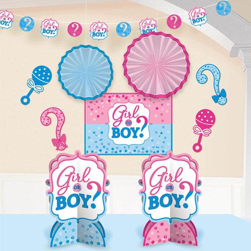 Girl Or Boy? Room Decorating Kit