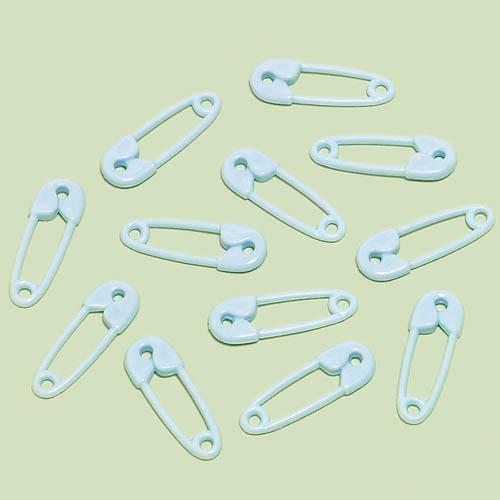 Blue Safety Pins Favors