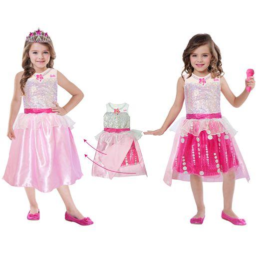 Child Barbie Rock & Royal Premium Costume, Medium