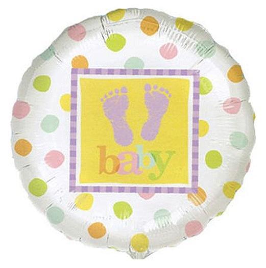 Baby Steps Foil Balloon